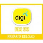 DIGI Reload Card - RM30 (MYR ONLY)
