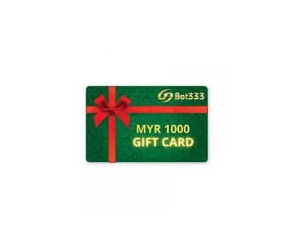 GDBET333 Gift Card MYR 1000