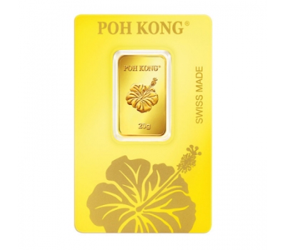 Poh Kong Bunga Raya Gold Bar 20G